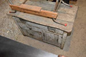 lot 152 image: Rustic Commode stand