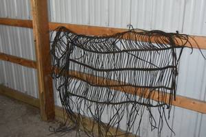 lot 160 image: Leather Horse Fly Net