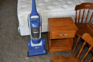 lot 192 image: Night stand & Kenmore Vac