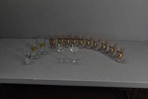 lot 207 image: 10) Jack D. Bung Slinger Glasses