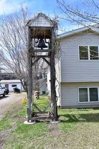 lot 7 image: 4 X 4 X 12 Tall bell tower