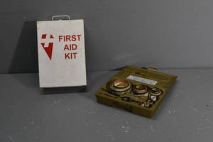 lot 289 image: Lennox hole saw & First Aid kit