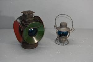 lot 294 image: Adlack & Dressel RR lanterns