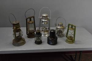 lot 312 image: 6) Lanterns & Auto Motor Heater