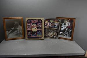lot 316 image: 3) Etched mirrors & 3) Twins posters