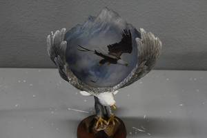 lot 351 image: Free to Soar Eagle wcert.