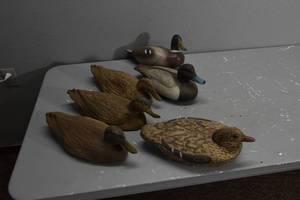 lot 365 image: 6) Decoys, Rubber & poly