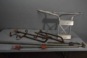 lot 370 image: Ladder Scaffold, pipe clamp