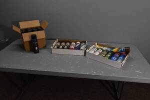 lot 406 image: Case of Brake Cleaner, Paint etc