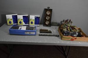 lot 437 image: LED Lanterns, Keyboard & Mouse