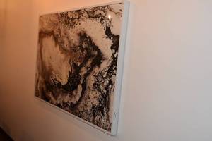 lot 58 image: 3 D Acrylic Art Piece 56 x 41