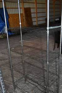lot 14 image: NSF SS Rack 36 W x 14 D x 6 H