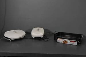 lot 162 image: 2 George Foreman grills