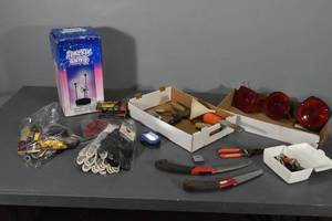 lot 182 image: Misc. tools,tree trimmers