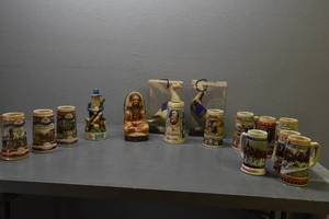 lot 247 image: Several Beer Steins Hamms