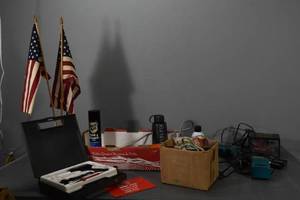 lot 297 image: Makita battery drill and soderer
