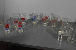 lot 307 image: 10) Assorted Beer Pitchers