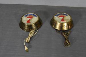 lot 346 image: 2) Seagram 7 Beer signs