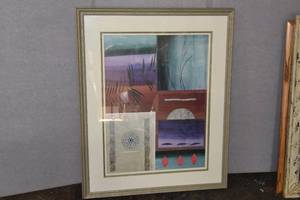 lot 425 image: Nature Print 35 X 44
