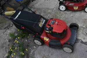 lot 466 image: Troy Bilt mower wbagger TO