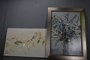 lot 366 image: Two Large Paintings