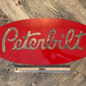 lot 28 image: Peterbilt Sign