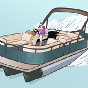 lot 77 image: Pontoon Ride