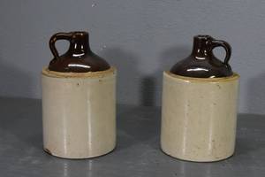 lot 48 image: 2 brown top unmarked