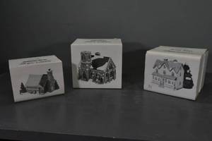 lot 85 image: Dept. 56 items