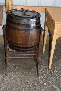 lot 149 image: Wooden Butter Churn