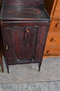 lot 156 image: Music Record Cabinet