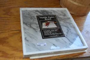 lot 167 image: Marble Pastry Board