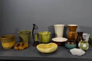lot 203 image: Haeger and unmarked