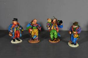 lot 261 image: 4 Dickens figures