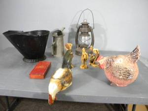 lot 39 image: Coal shuttle etc