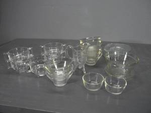 lot 56 image: Clear glass, etc