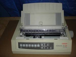 lot 21 image: OKIDATA MICROLINE 320 9 PIN PRINTER