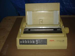 lot 22 image: OKIDATA MICROLINE 320 9 PIN PRINTER