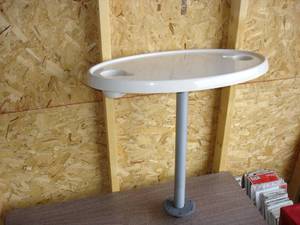 lot 16 image: PONTOON PEDESTAL TABLE