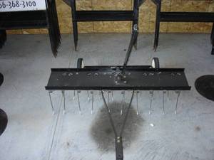 lot 60 image: LAWN DE-THATCHER PULL BEHIND
