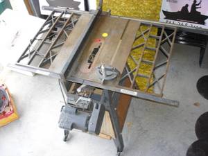 lot 18 image: SEARS CRAFTSMAN CONTRACTOR TABLE SAW