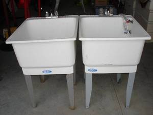 lot 66 image: UTILITYLAUNDRY SINKS