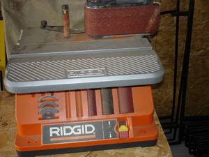 lot 46 image: RIGID SPINDAL SANDER