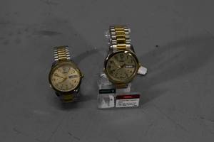 lot 44 image: Two Timex wrist watches-unused