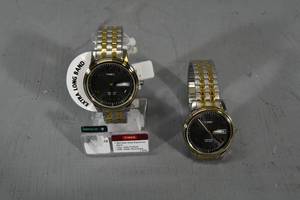 lot 45 image: Two Timex wrist watches-unused