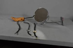 lot 47 image: Wall mount mirror, Bolo ties