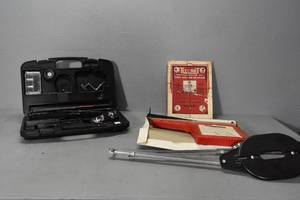 lot 5 image: Fishing rod  & Hand drafting tools