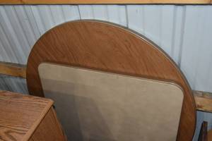 lot 74 image: Round and Square Card Tables