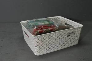 lot 112 image: Christmas fat qtrs, 2 quilts in pro