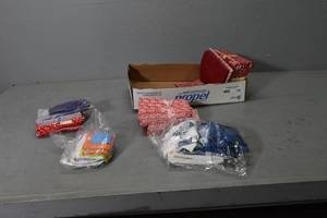 lot 130 image: 6) 1yrd cuts of fabric, fat qtr